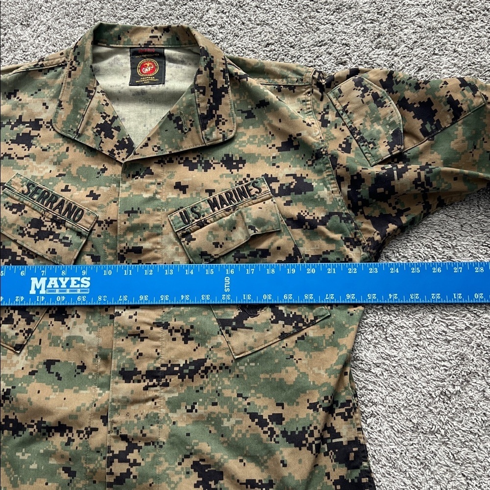 Propper International Inc USMC Camo Button-Front Utility Jacket - Size M Reg - Picture 8 of 8